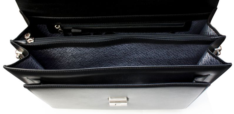Мужской кожаный портфель Petek 854