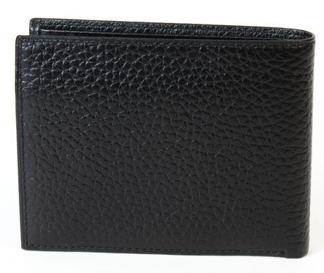 Мужское портмоне Petek 204-46B-KD1 черное, натуральная кожа