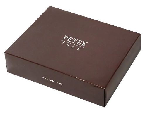 Чоловіче портмоне Petek 244-46D-01 чорне, натуральна шкіра