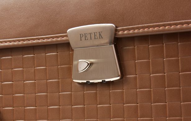 Деловой женский кожаный портфель Petek 828