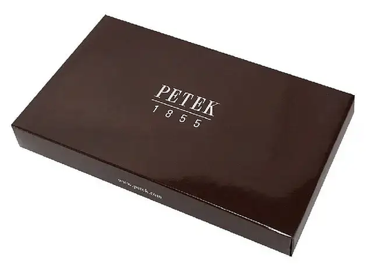 Мужское портмоне Petek 244-46D-01 черное, натуральная кожа