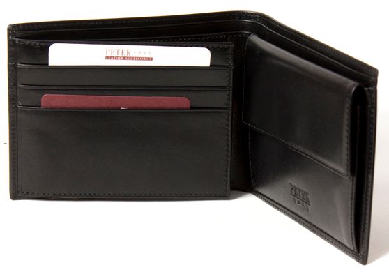 Шкіряний чоловічий гаманець Petek 137