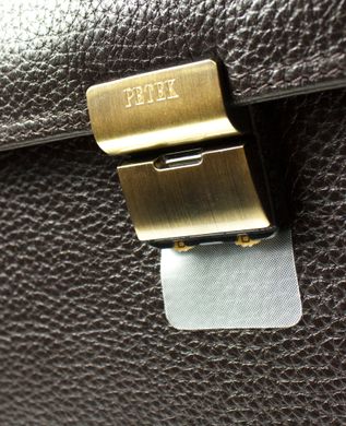 Мужской кожаный портфель Petek 781