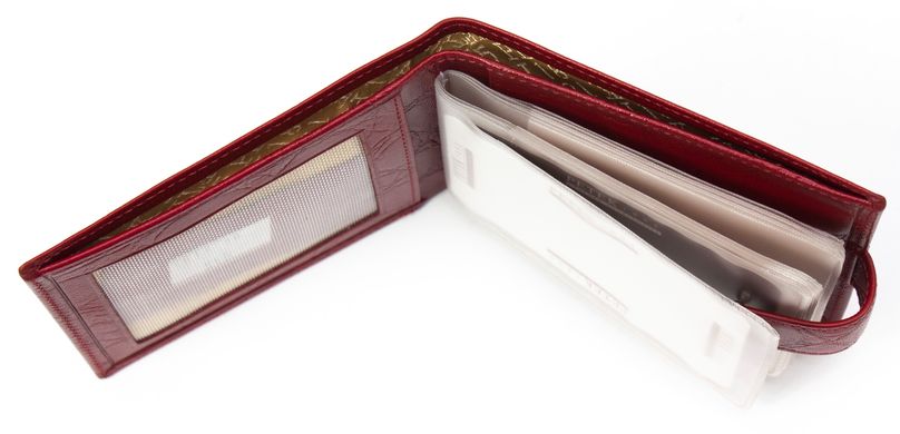 Кожаная кредитница (портмоне для пластиковых карточек) Petek 1017