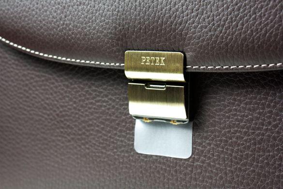 Кожаный мужской портфель Petek 844