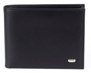 Мужское портмоне Petek 204-46B-KD1 черное, натуральная кожа