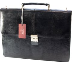 Мужской кожаный портфель Petek 837