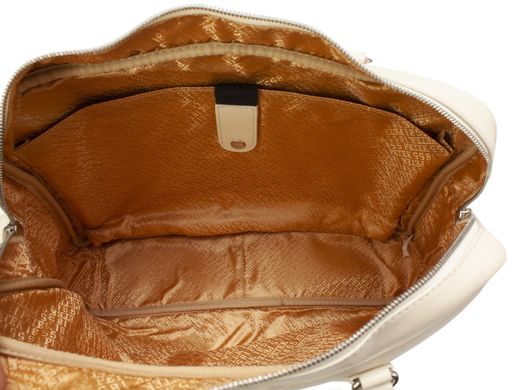 Шкіряна жіноча сумка Petek 4258 Cloud Cream