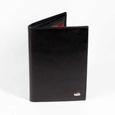 Универсальная кожаная обложка для паспорта-книжки Petek 652