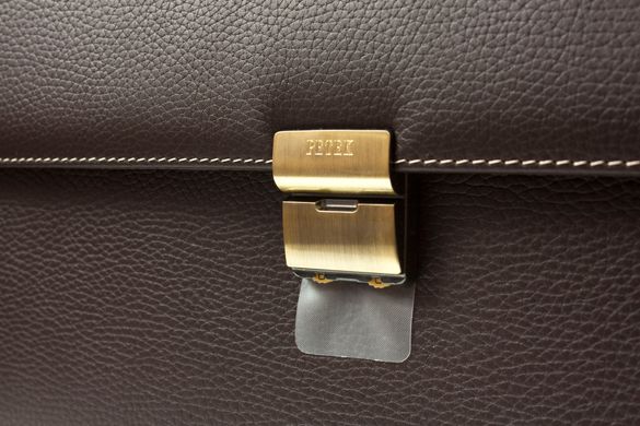 Мужской кожаный портфель Petek 875