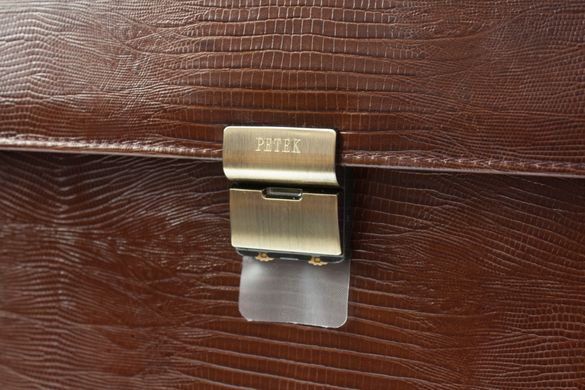 Кожаный мужской портфель Petek 824